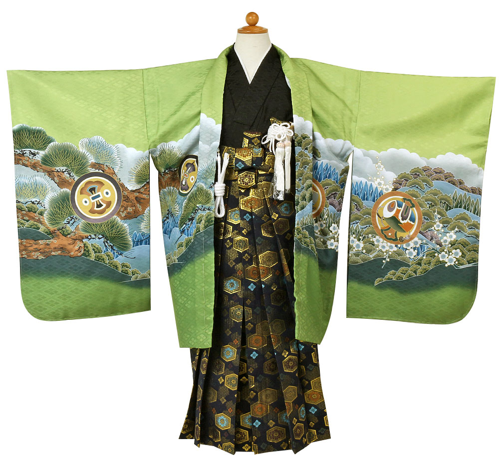 七五三のお祝いに必要な男の子用羽織袴セット