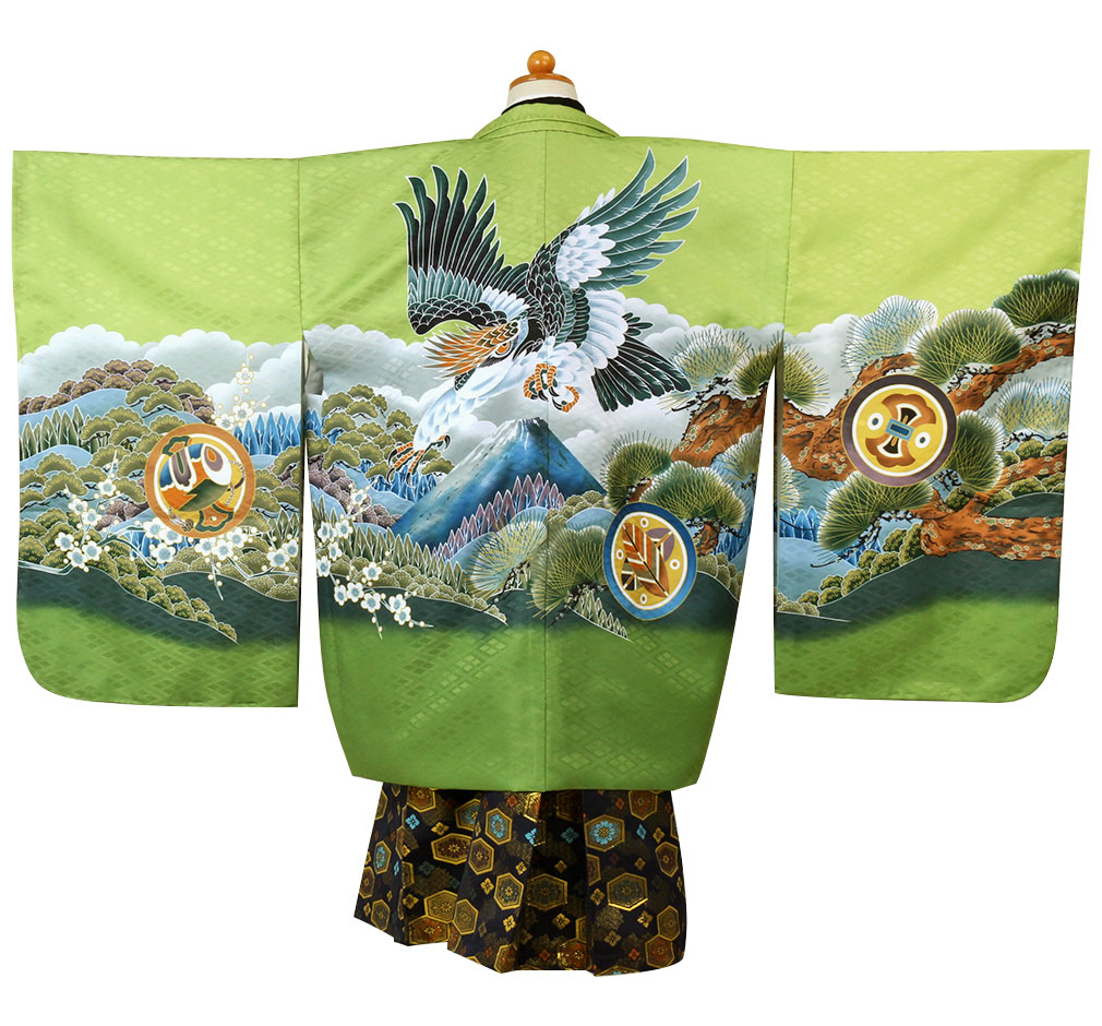 七五三のお祝いに必要な男の子用羽織袴セット