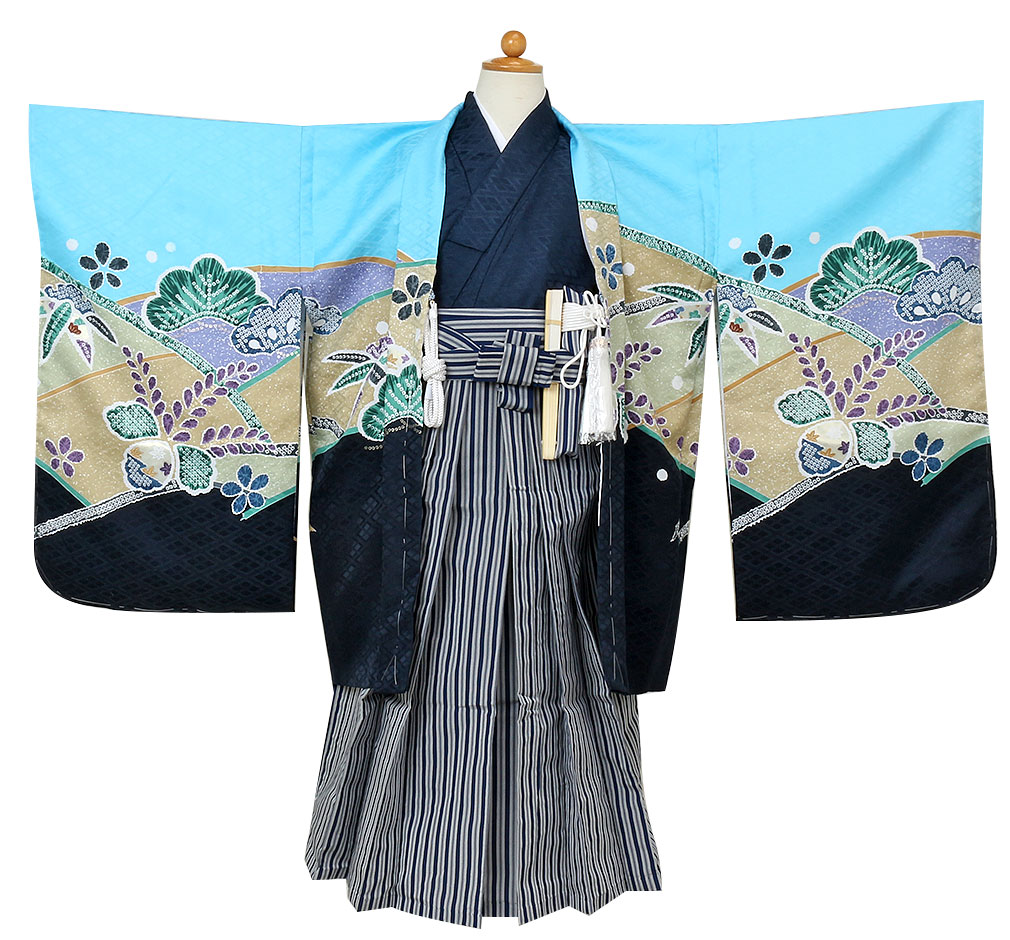 七五三のお祝いに必要な男の子用羽織袴セット