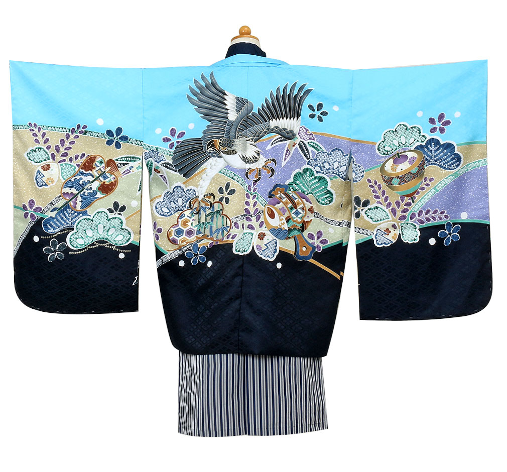 七五三のお祝いに必要な男の子用羽織袴セット