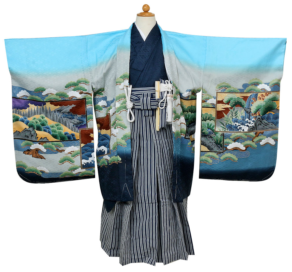 七五三のお祝いに必要な男の子用羽織袴セット