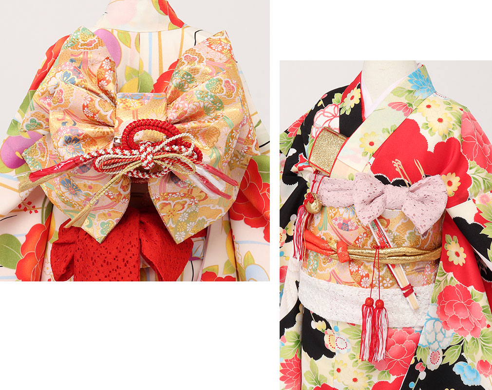 七五三　作り帯