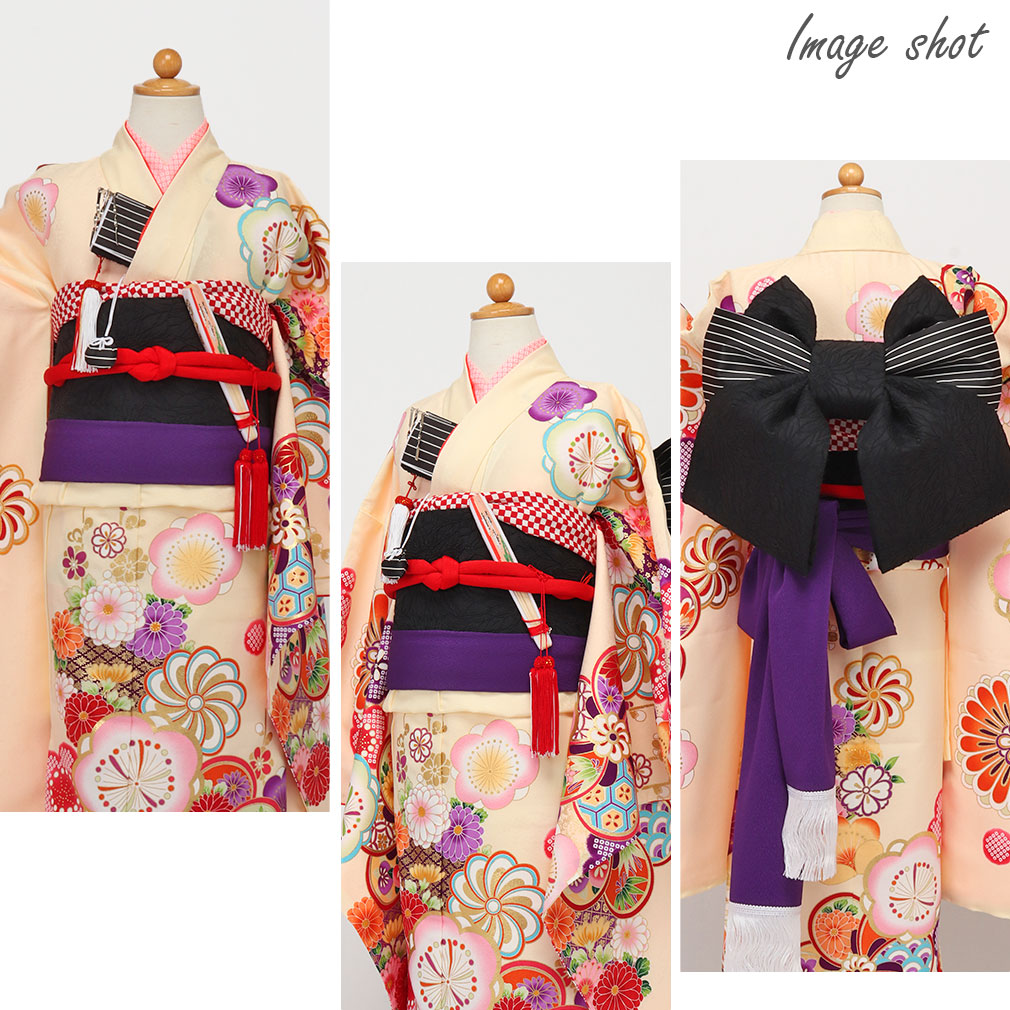 七五三　作り帯