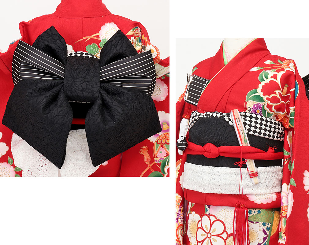 七五三　作り帯