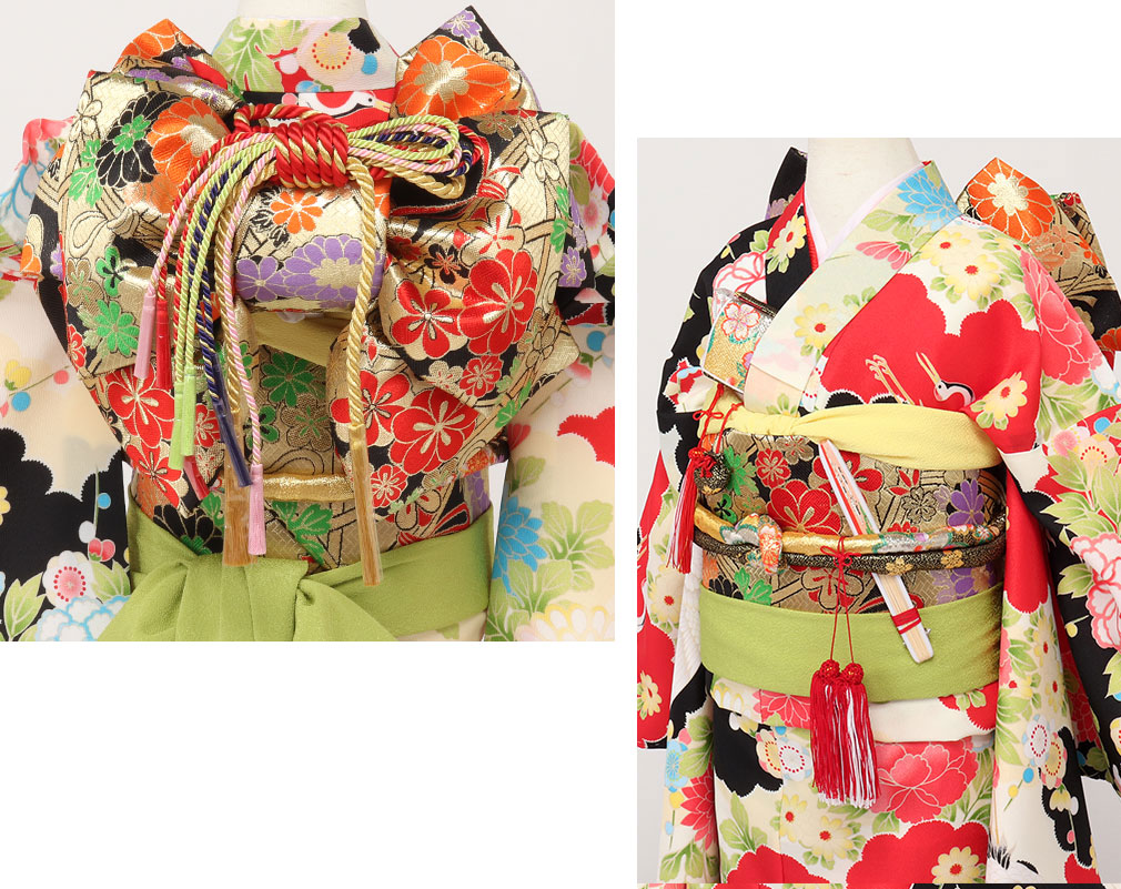 七五三　作り帯