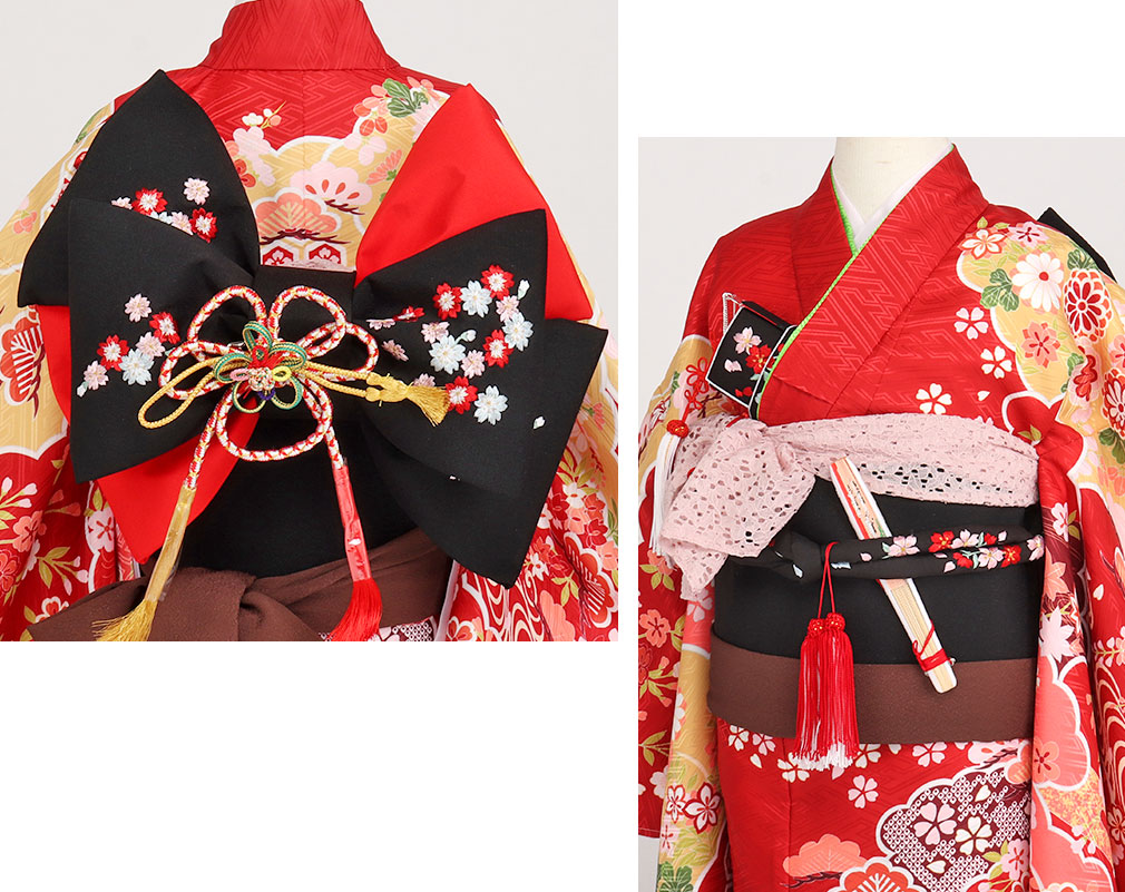 七五三　作り帯