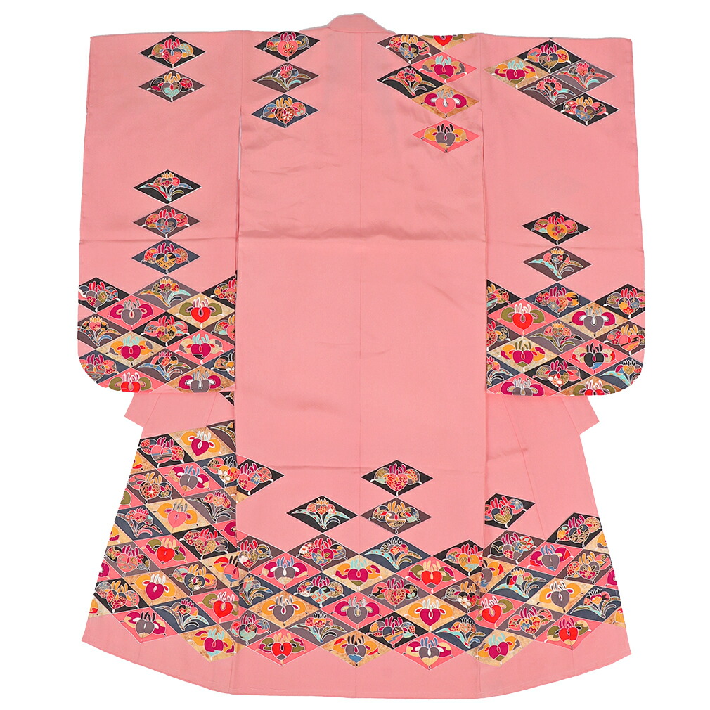 七五三 四つ身 四ツ身 きもの 着物 7歳 七歳 おんなのこ