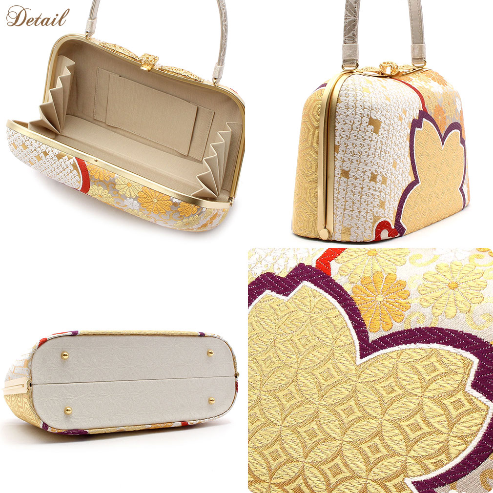 彩小径　振袖用　草履バッグセット