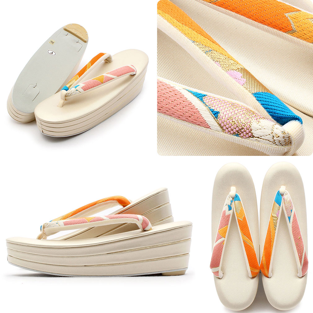 彩小径　振袖用　草履バッグセット