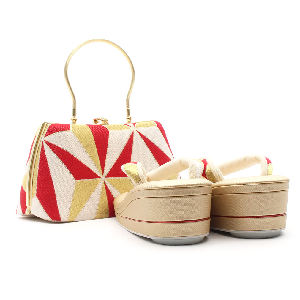 キステオリジナル紗織草履バッグセット