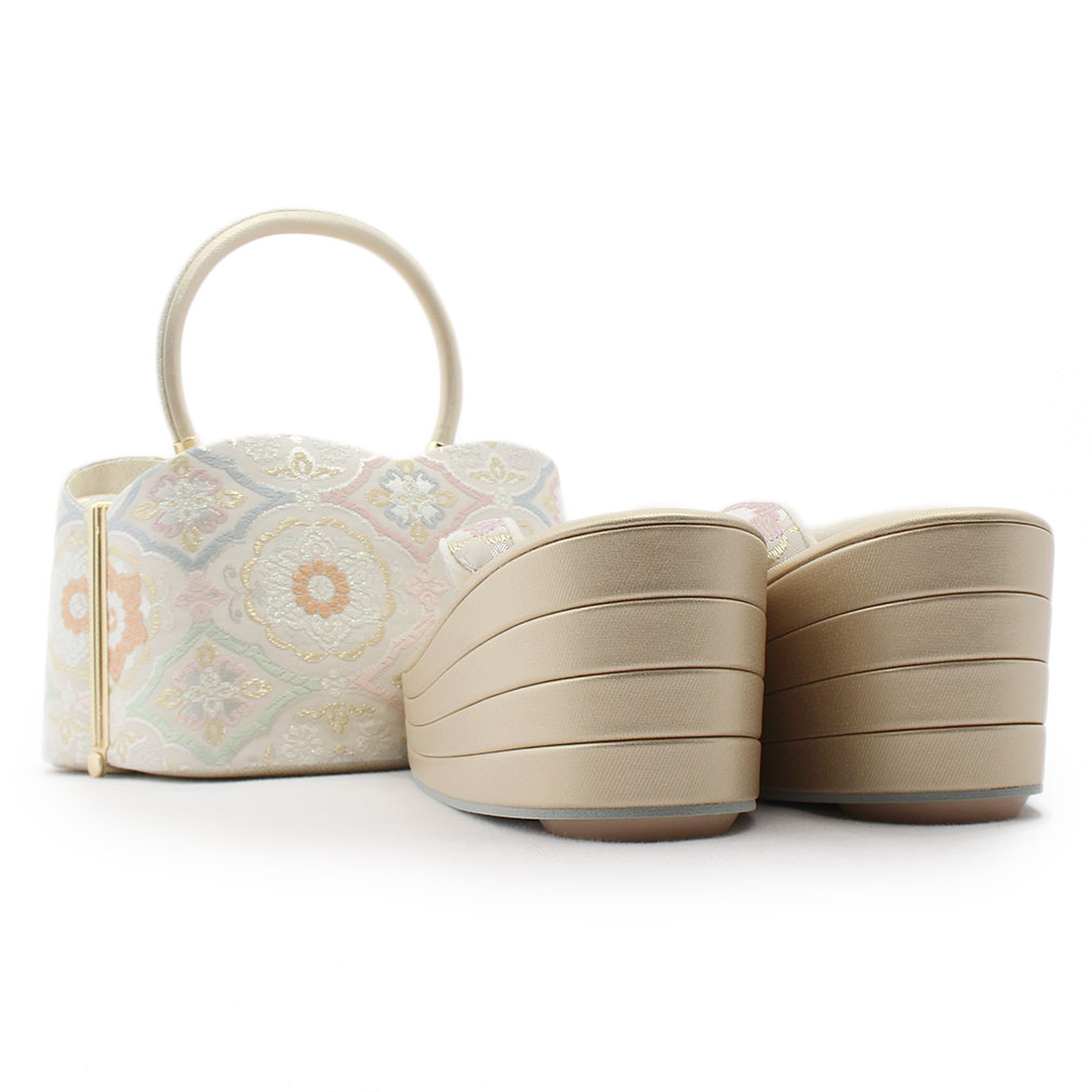 キステオリジナル紗織草履バッグセット