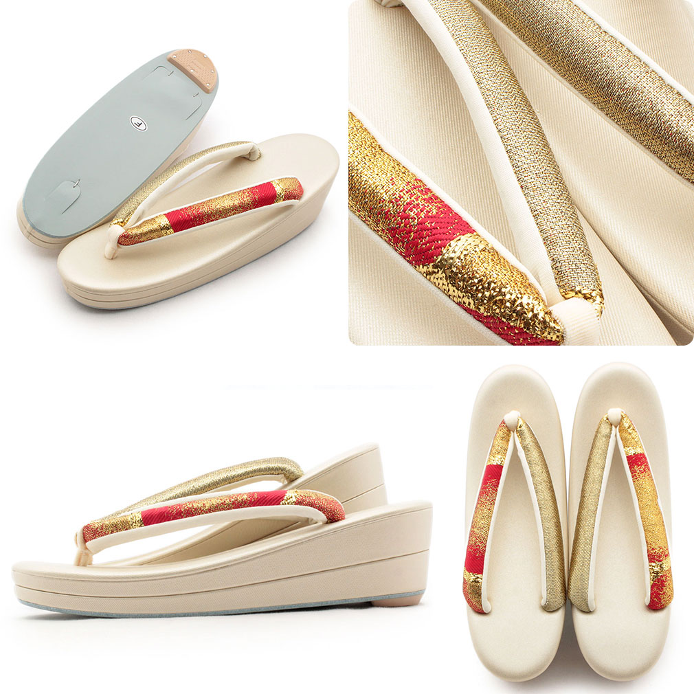 彩小径　振袖用　草履バッグセット