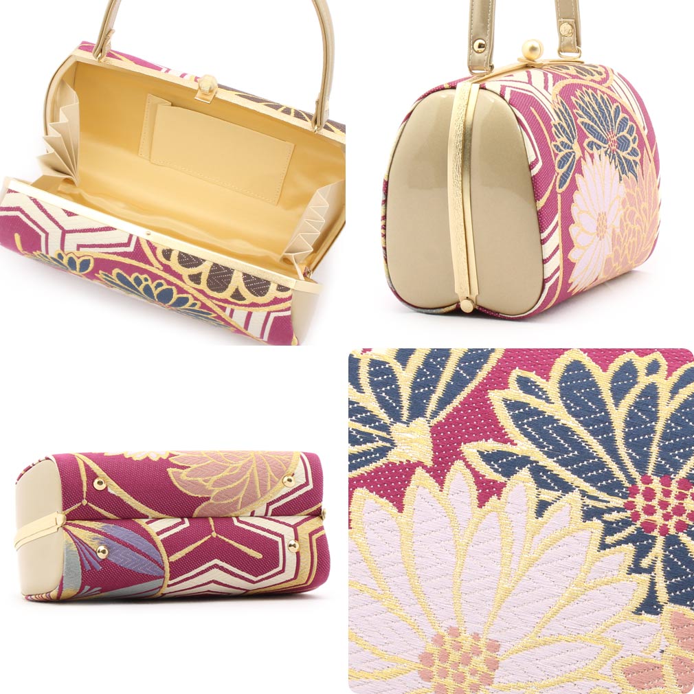 振袖用正絹帯地草履バッグ