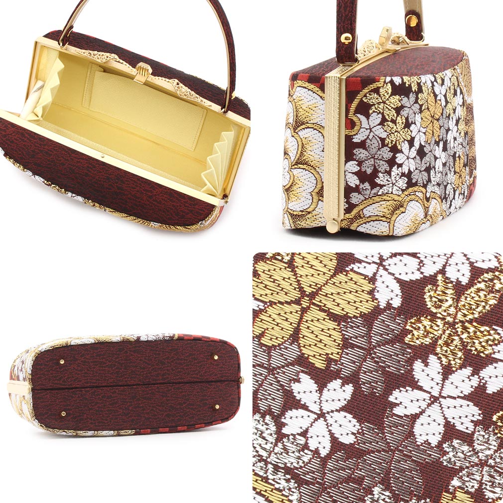 振袖用正絹帯地草履バッグ