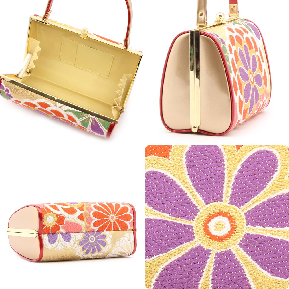 振袖用正絹帯地草履バッグ