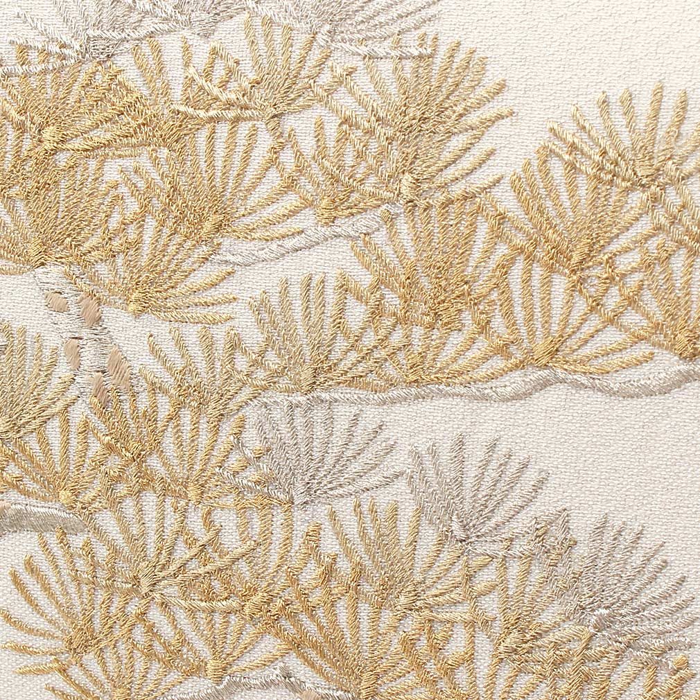 高級刺繍草履バッグ