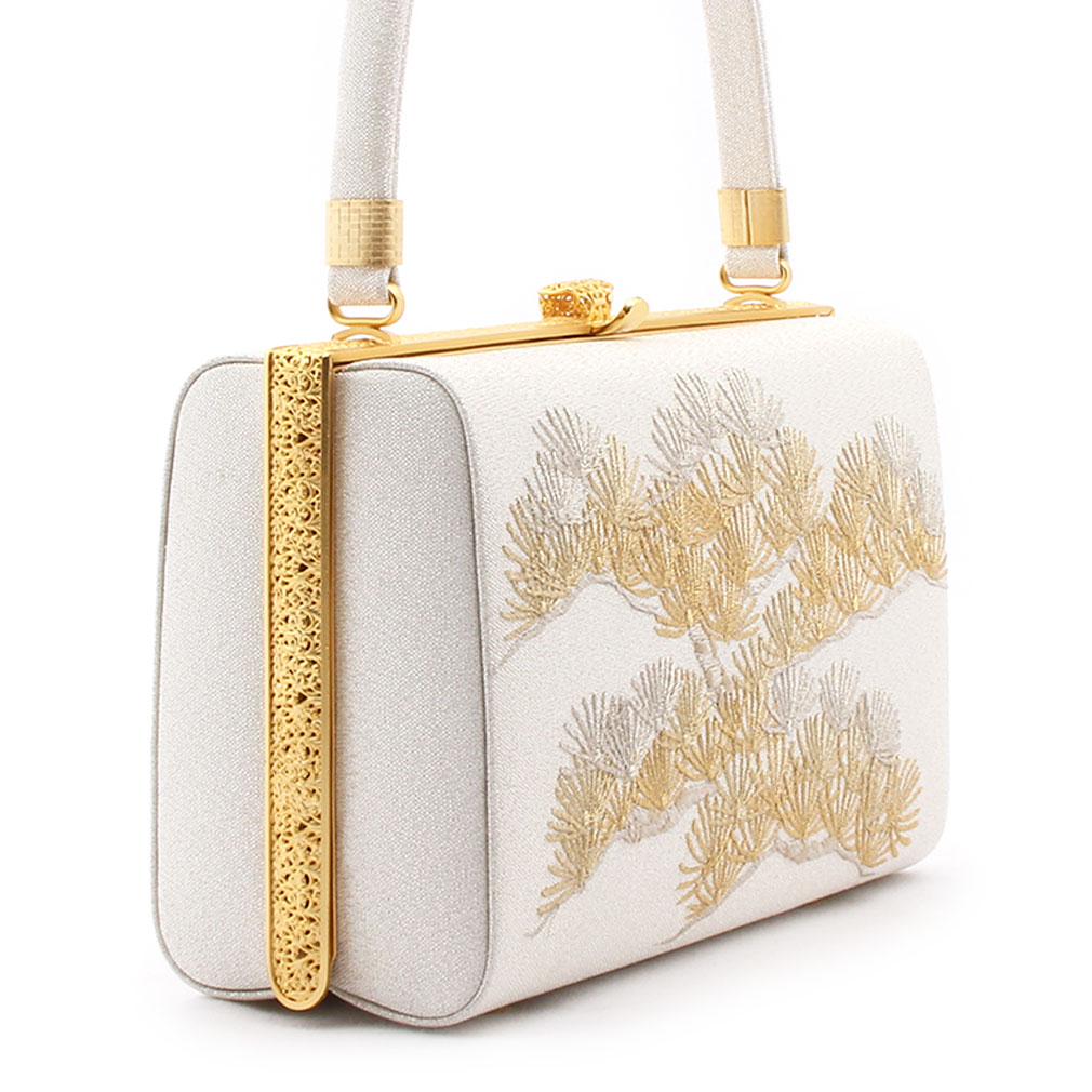 高級刺繍草履バッグ