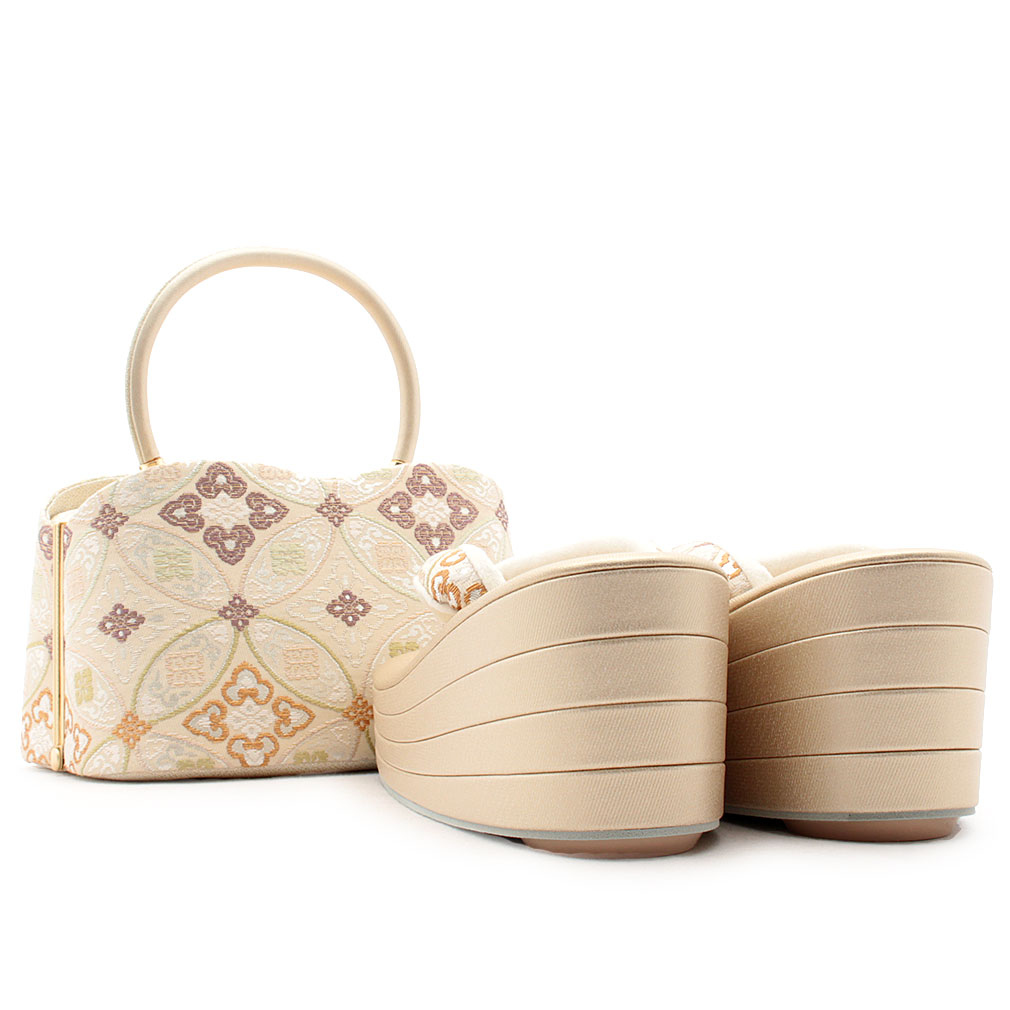 キステオリジナル紗織草履バッグセット