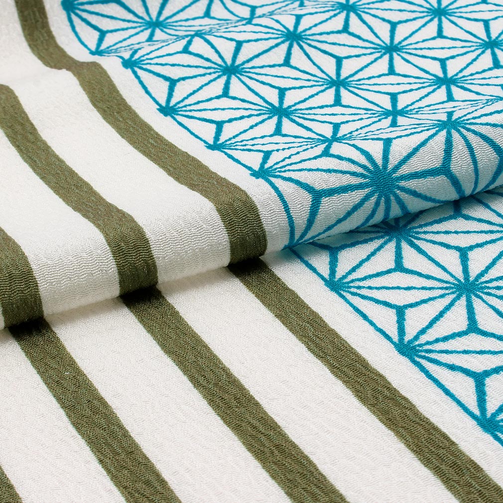 振袖用　刺繍帯揚げ