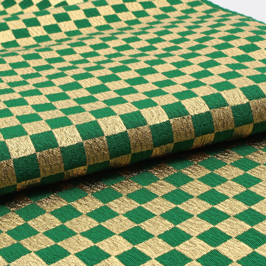 帯揚げ振袖普段着おびあげ帯あげ市松模様正絹