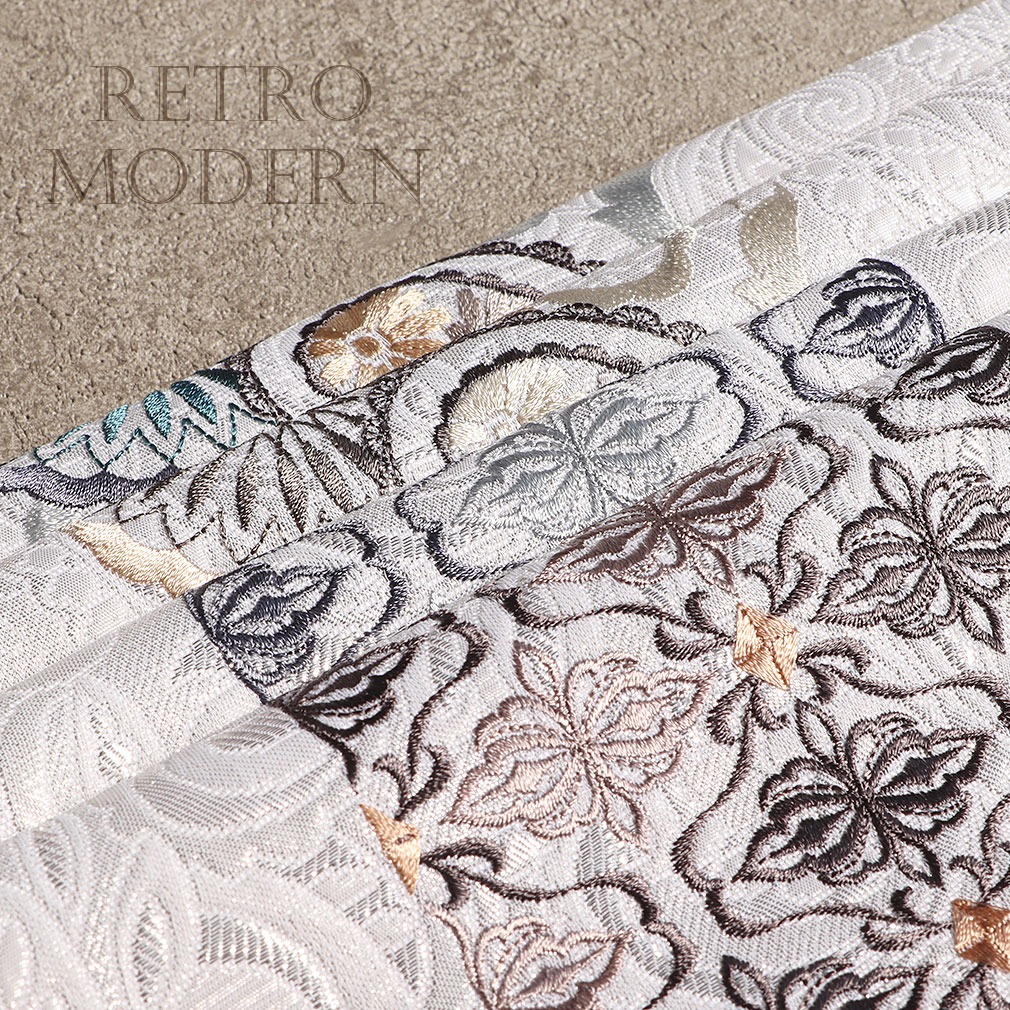  帯揚げ 振袖 成人式 刺繍 ポリエステル