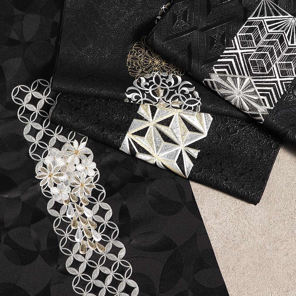  帯揚げ 振袖 成人式 刺繍 ポリエステル