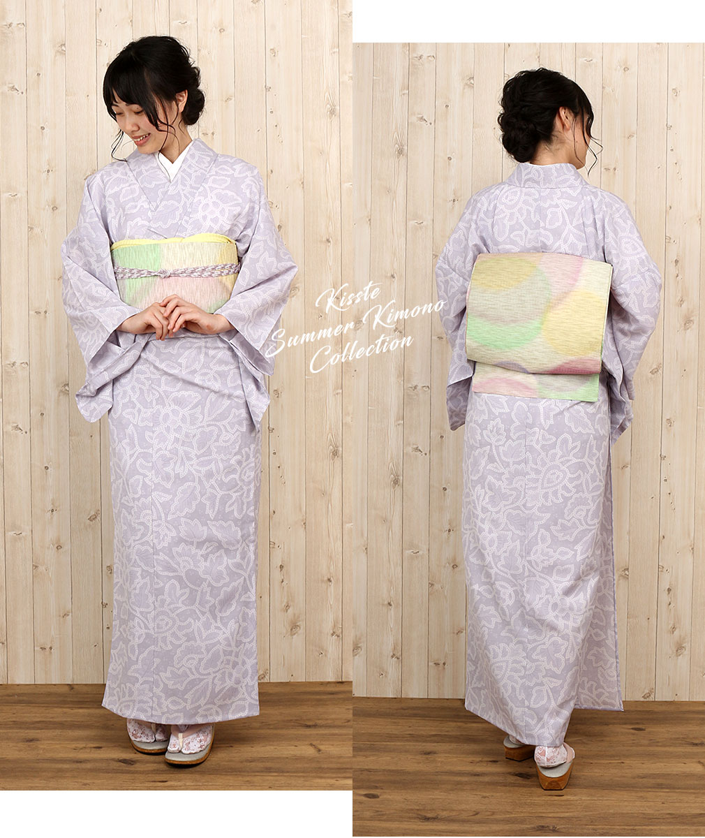 洗える夏きもの