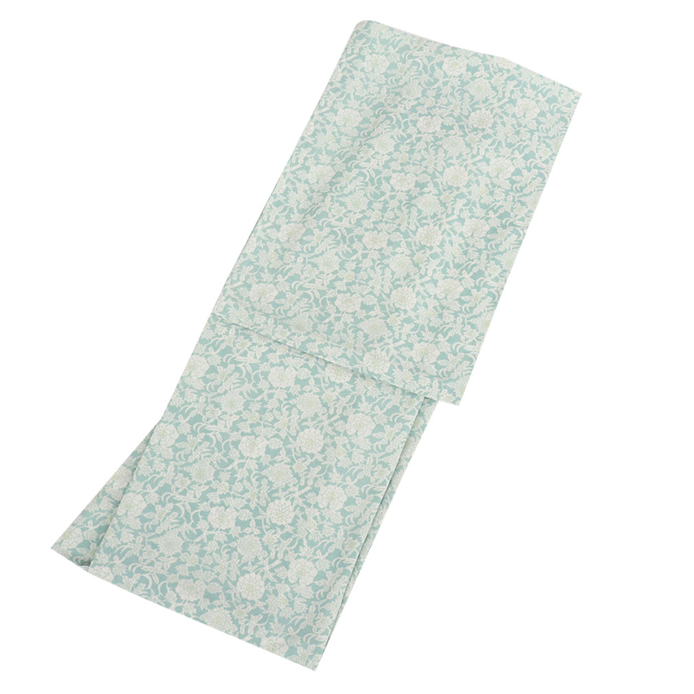 着物 夏着物 お仕立上り 小紋 単衣 月華美人 Mサイズ Lサイズ セオα ポリエステル 唐花 広衿仕立て 日本製 単衣 洗える