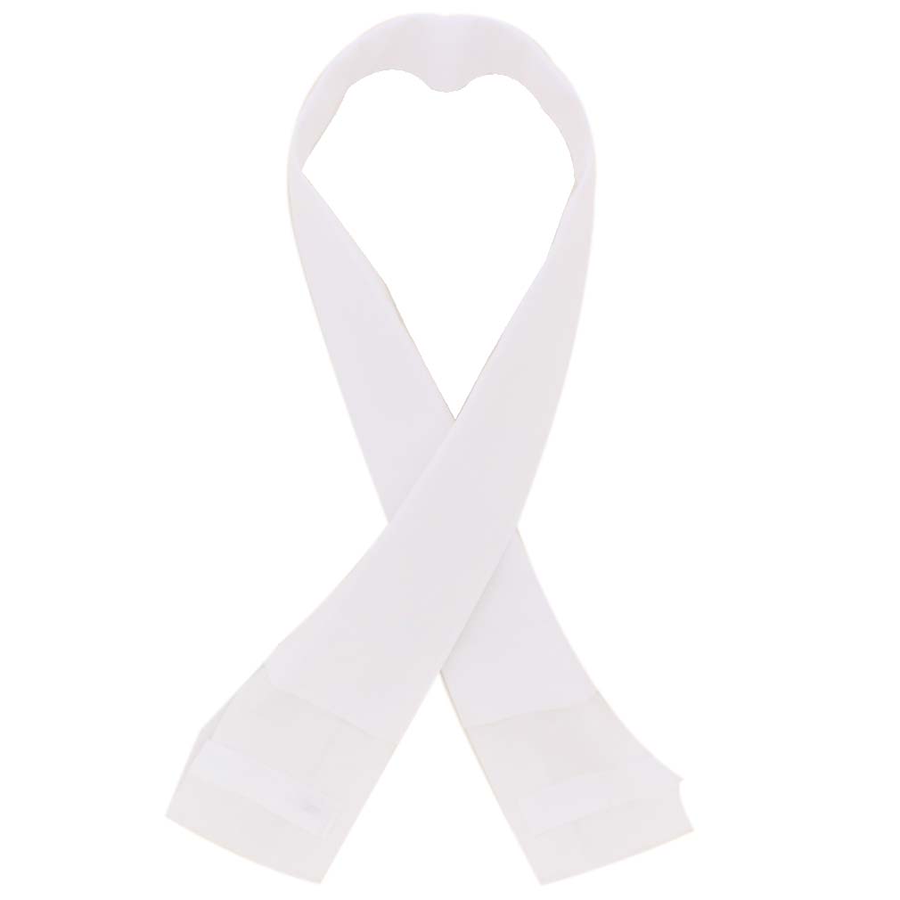 き楽っく 替え衿 白 塩瀬