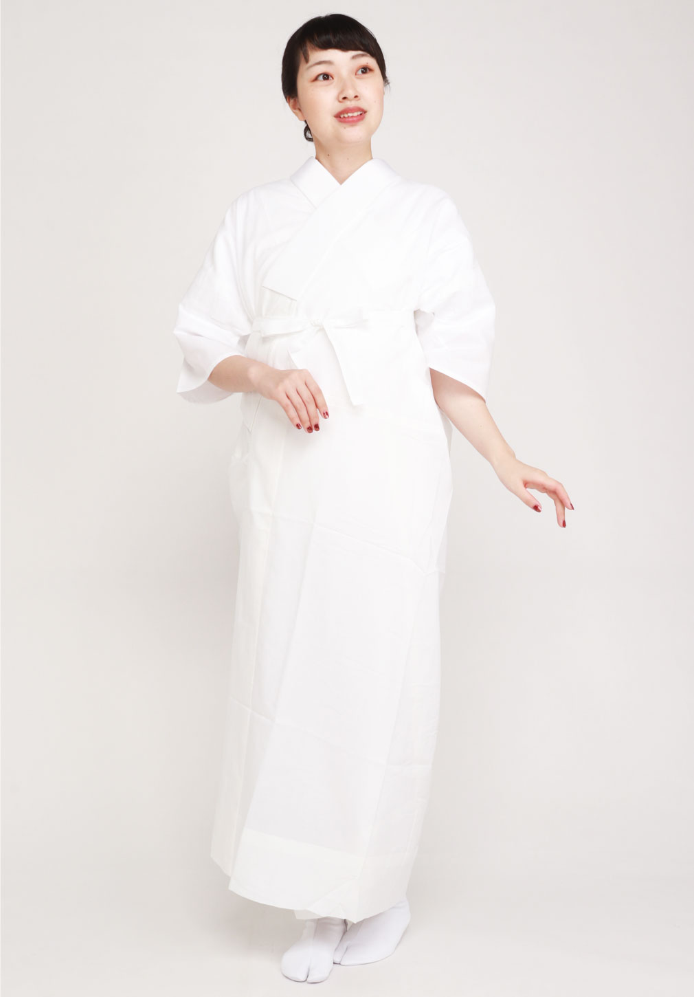 長襦袢 洗える 衿秀 き楽っく きらっく 肌襦袢 じゅばん 襦袢 うそつき うそつき長襦袢 ローズカラー 襟の衿秀 えりひで きものすなお すなお