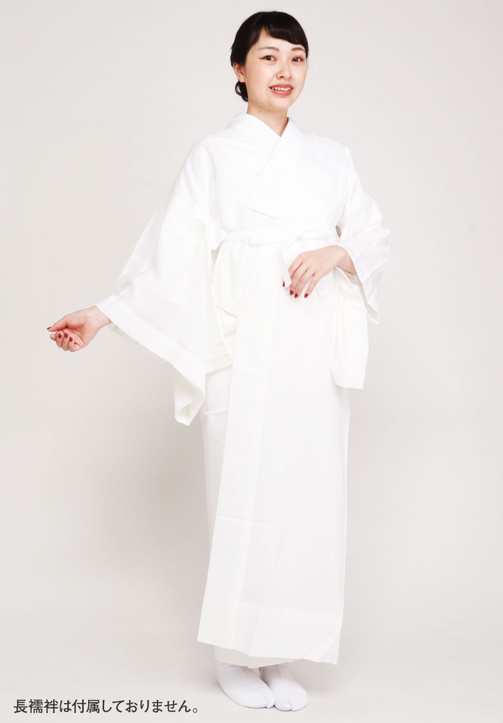 替え袖 替袖 かえそで き楽っく きらっく 白色 きらっく長襦袢用 うそつき襦袢用 うそつき袖 袷用 衿秀 えりひで き楽っく用 長襦袢 肌襦袢 じゅばん 襦袢 うそつき うそつき長襦袢 キュプラ ポリエステル 日本製 マジックテープ付き レディース 女性 きものすなお すなお