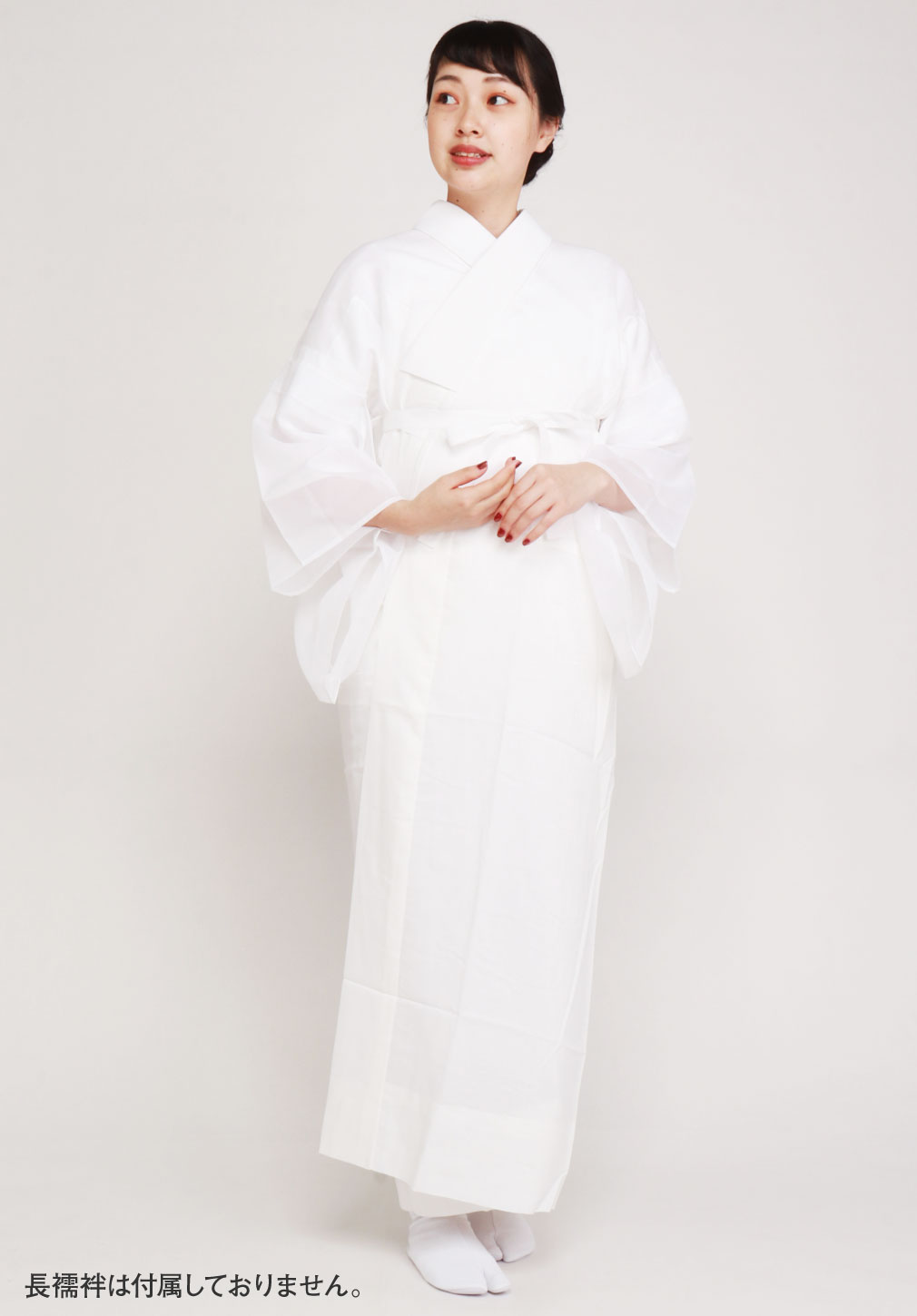 替え袖 替袖 かえそで き楽っく きらっく 夏用 絽 白 きらっく長襦袢用 うそつき襦袢用 うそつき袖 衿秀 えりひで き楽っく用 長襦袢 肌襦袢 じゅばん 襦袢 うそつき うそつき長襦袢 ポリエステル 日本製 マジックテープ付き レディース 女性 きものすなお すなお