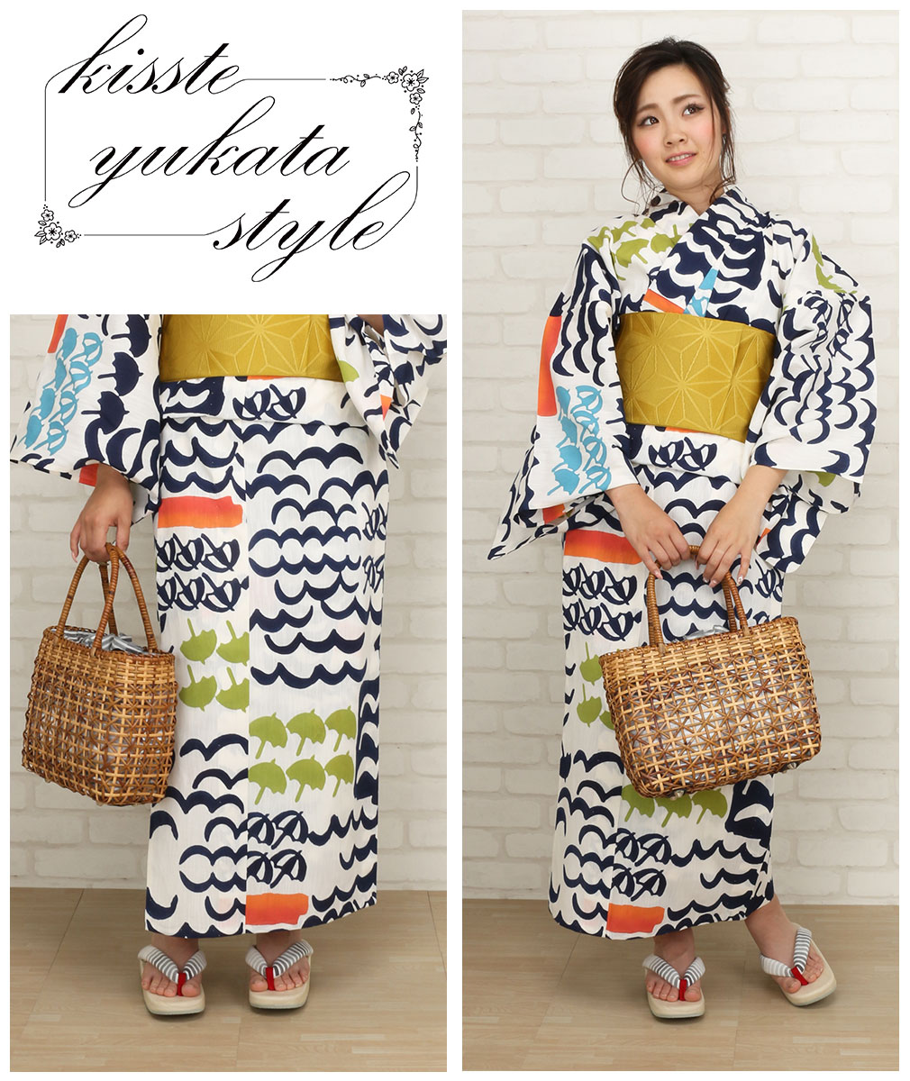 tsumori chisatoブランドのお仕立て上がり浴衣