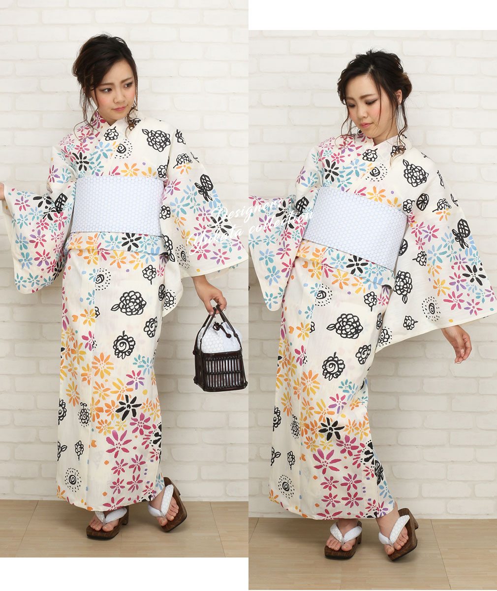 tsumori chisatoブランドのお仕立て上がり浴衣