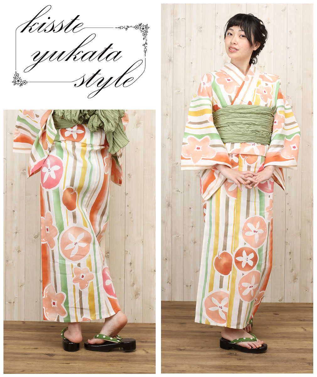 tsumori chisatoブランドのお仕立て上がり浴衣