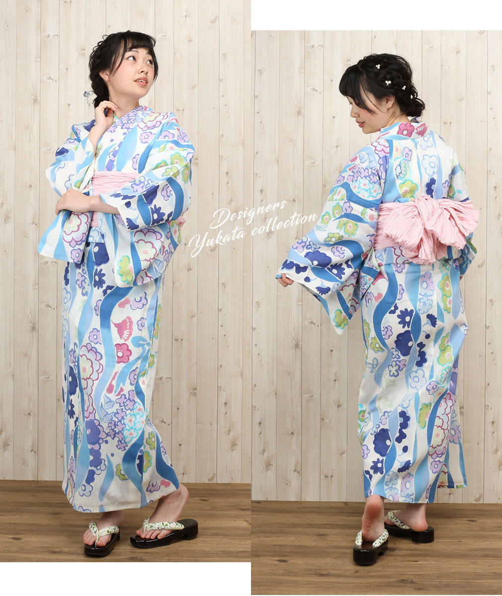tsumori chisatoブランドのお仕立て上がり浴衣