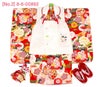 《七五三》被布10点セット女の子用花ひめ＜着物：全6タイプ＞３歳【あす楽被布セット子供用着物被布三歳3才三才3歳セットフルセット草履巾着髪飾り長襦袢雛祭りお正月】