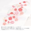 半衿普段用＜全5色／雪輪に桜＞ピンク水色白日本製ポリエステル100％《よりどり3点1万円対象商品》【メール便対応可宅配便対応可高級刺繍半衿成人式卒業式結婚式振袖袴訪問着色無地着物和装フォーマル】