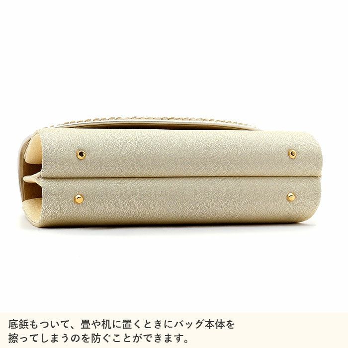 【早い者勝ち】草履バッグセット 花柄 アイボリー 美品 草履バッグセット 礼装用 ＜世美庵＞ Sサイズ Mサイズ Lサイズ LL