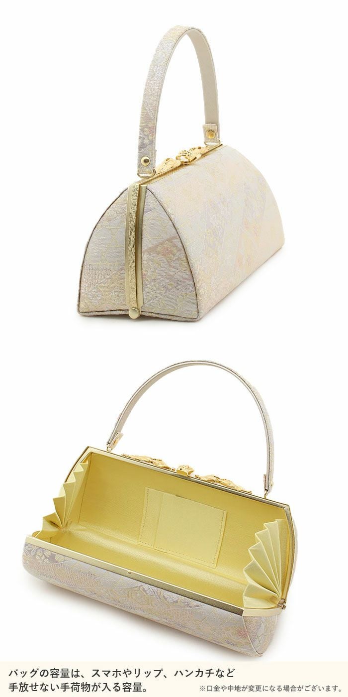 草履バッグセット留袖用訪問着用華三彩KissteオリジナルSMLLLサイズゴールドシャンパンゴールドシルバー吉祥紋織り生地2枚芯日本製小さいサイズ大きいサイズ痛くない黒留袖色留袖礼装用フォーマル結婚式ぞうり草履草履バック草履バック着物