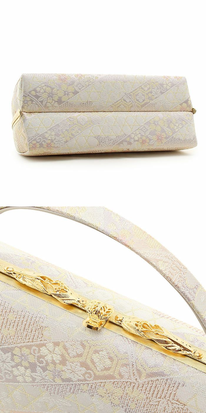 草履バッグセット留袖用訪問着用華三彩KissteオリジナルSMLLLサイズゴールドシャンパンゴールドシルバー吉祥紋織り生地2枚芯日本製小さいサイズ大きいサイズ痛くない黒留袖色留袖礼装用フォーマル結婚式ぞうり草履草履バック草履バック着物