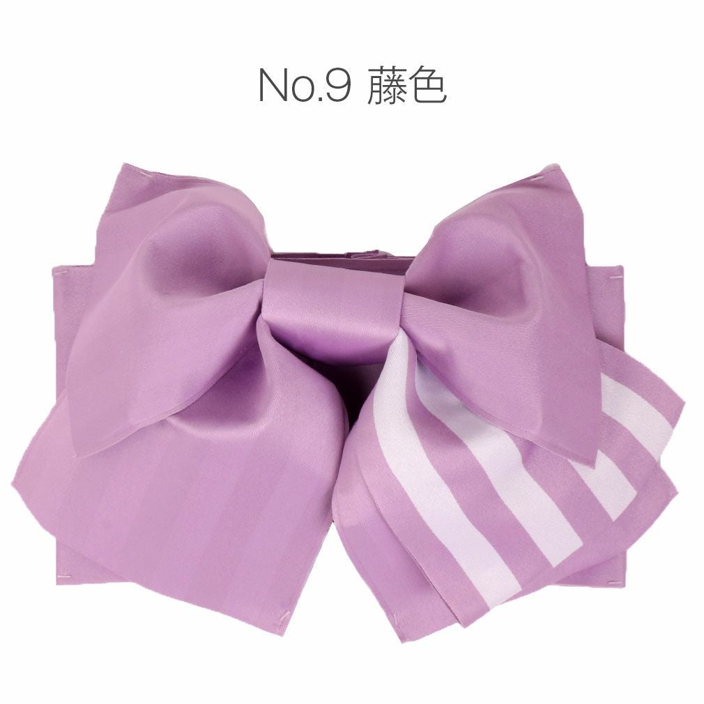 【新品タグ付き】Kansai 浴衣　作り帯　セット 紫花柄　ピンク 夏祭り 花火 楽天市場】浴衣 レディース パープル 花火柄 きれいめ フリーサイズ