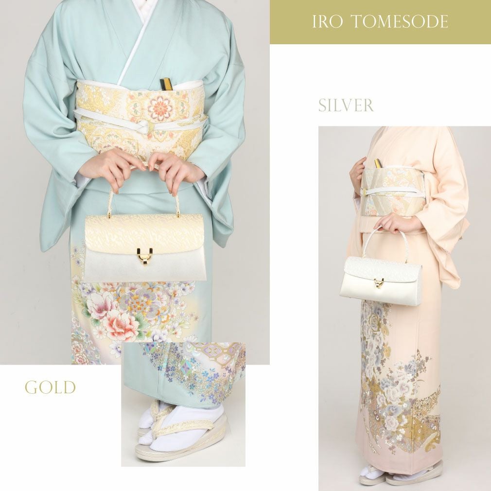 草履バッグセット 留袖用 訪問着用 ＜ローブデコルテ＞ Sサイズ M