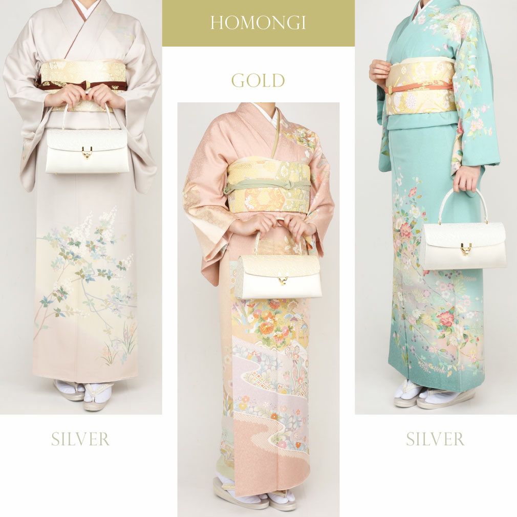 草履バッグセット 留袖用 訪問着用 ＜ローブデコルテ＞ Sサイズ M
