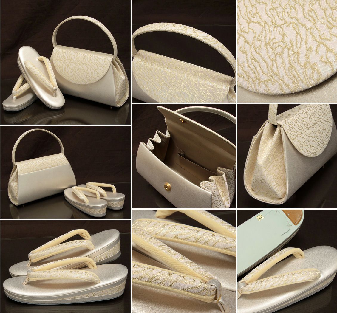 草履バッグセット 留袖用 訪問着用 ＜ローブデコルテ＞ Sサイズ M