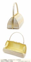 草履バッグセット留袖用訪問着用華三彩KissteオリジナルSMLLLサイズゴールドシャンパンゴールドシルバー雲取り霞織り生地2枚芯日本製小さいサイズ大きいサイズ優花緒痛くない黒留袖色留袖礼装用フォーマル結婚式ぞうり草履草履バック着物