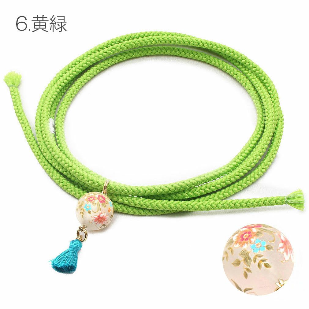 飾り紐 浴衣用 ＜全10色＞ 日本製