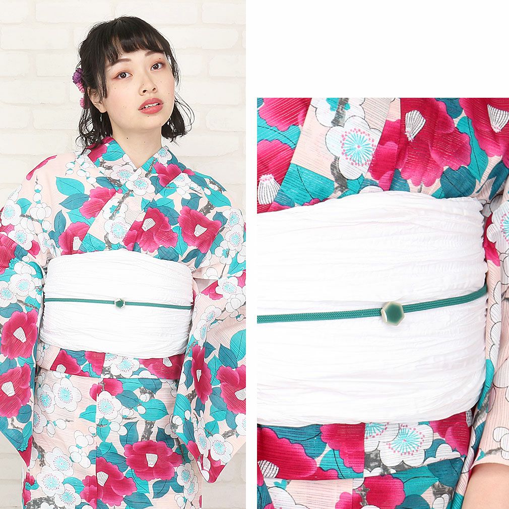帯締め＆帯留めセット 普段用 ＜美濃焼／全6色＞ 日本製