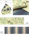 半幅帯帯リバーシブル正絹染帯＜10色＞日本製彩凛花プリント【帯着物半巾帯紅型白紫深緑灰レディース両面リバーシブル小袋帯結び方おしゃれ半幅帯細帯長尺小紋紬街着カジュアル】