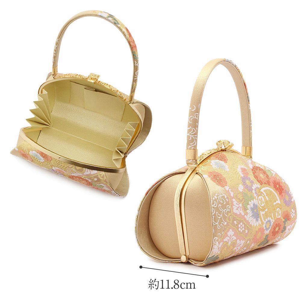☆めめ☆　新品未使用　世美庵　成人式　和装用バッグと草履セット　Ｌサイズ 7-4-12642aa.jpg